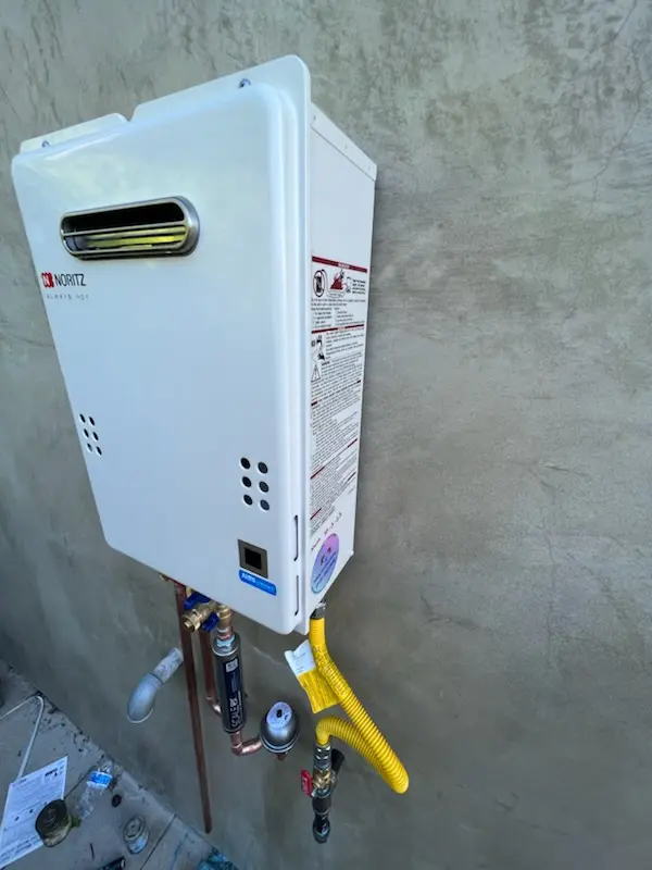 Tankless water heater installation for Chanhassen homes